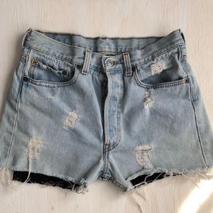 Urban Renewal Levi’s 501 Cutoff Shorts